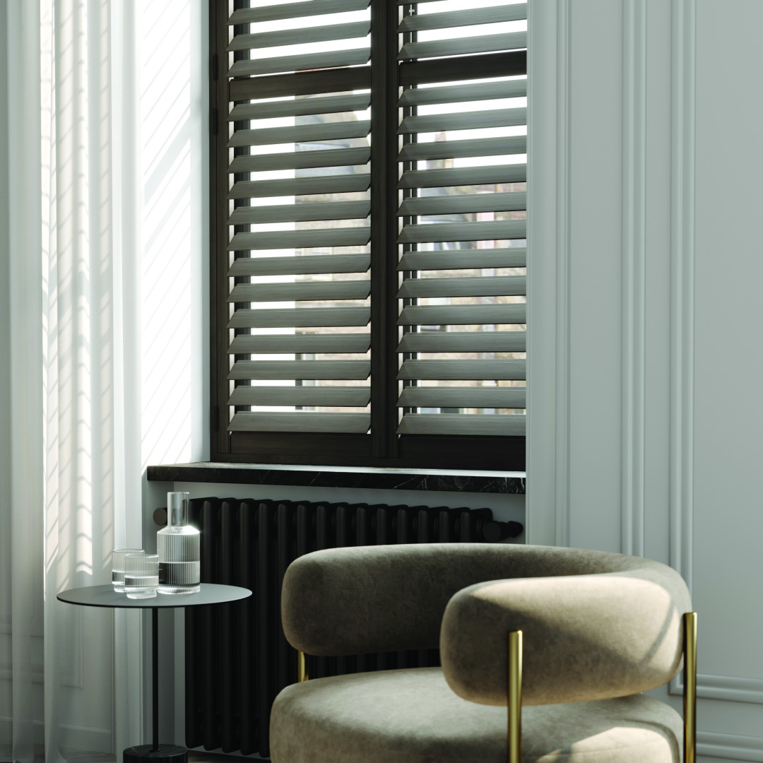 Madison Park Andora Transitional Polyester Fabric Lined Window Panel in Navy